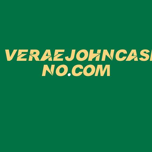 Logo da VERAEJOHNCASINO